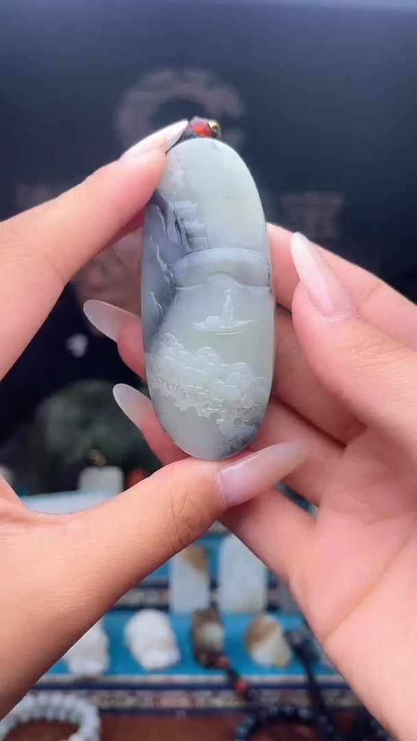 未镶嵌和田玉挂件1