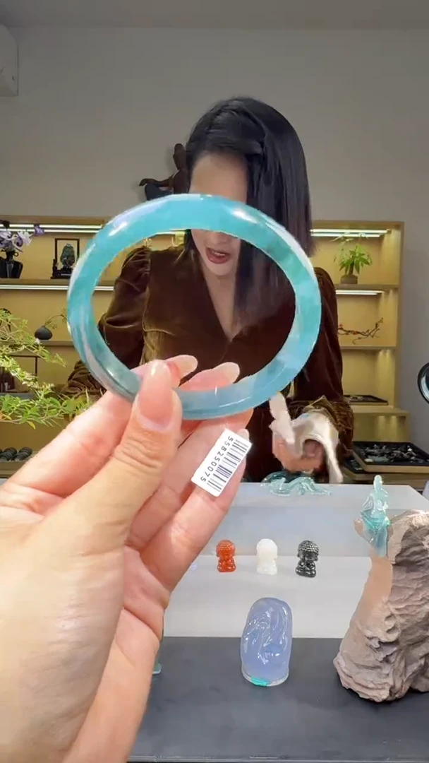 未镶嵌手镯翡翠60.3圈