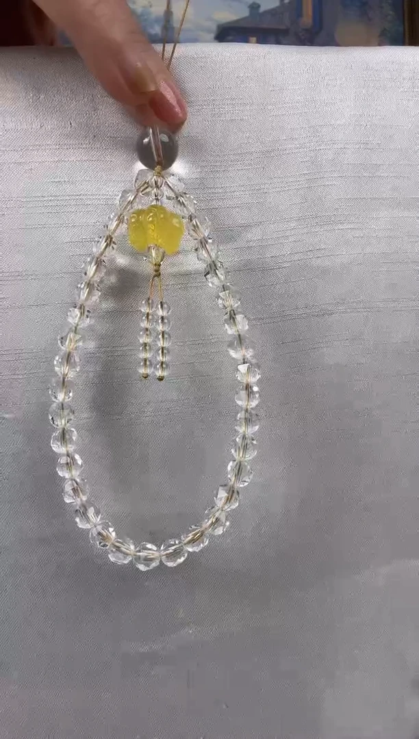未镶嵌手链水晶天然手机链