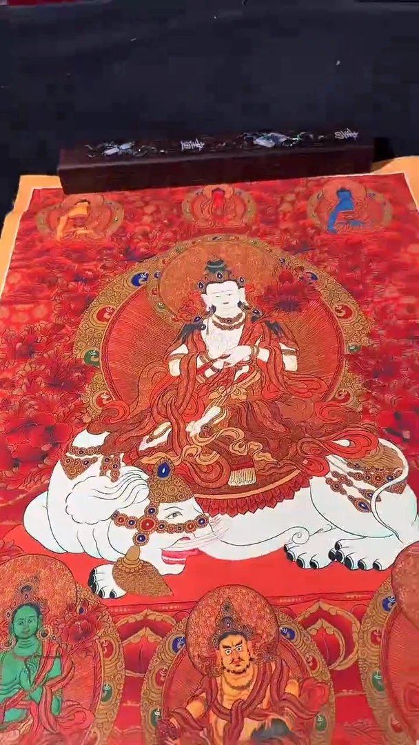 卷轴画藏式珍藏彩绘艺术馆172