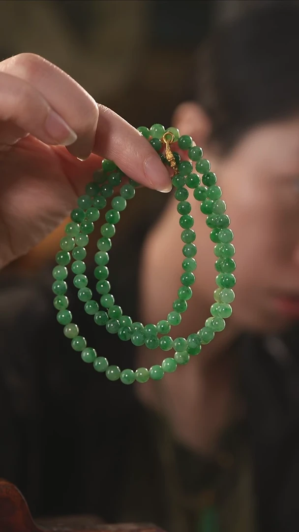 项链未镶嵌翡翠翡翠项链