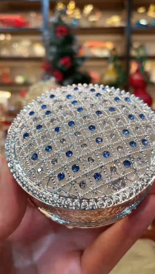 【闪购商品】精致珐琅彩首饰盒