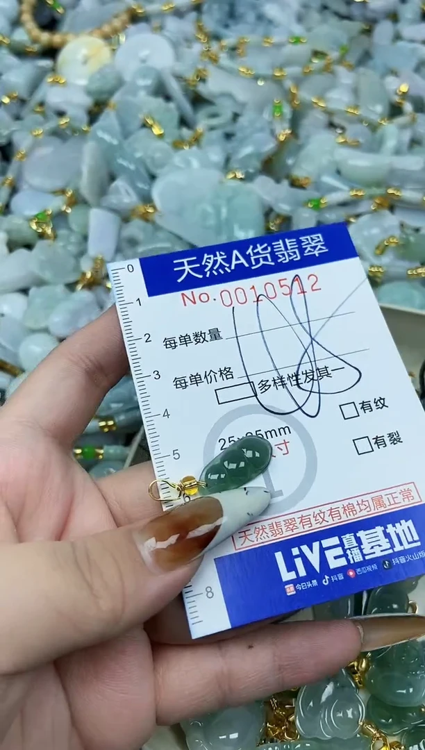 【闪购商品】翡翠颈饰未镶嵌天然A货翡翠