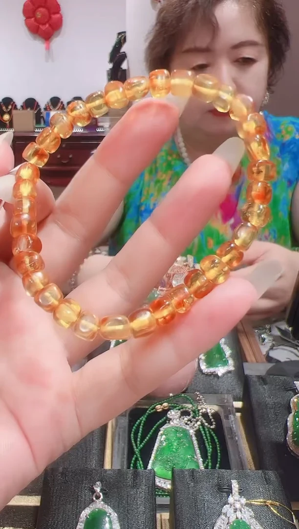 未镶嵌琥珀手链202572637