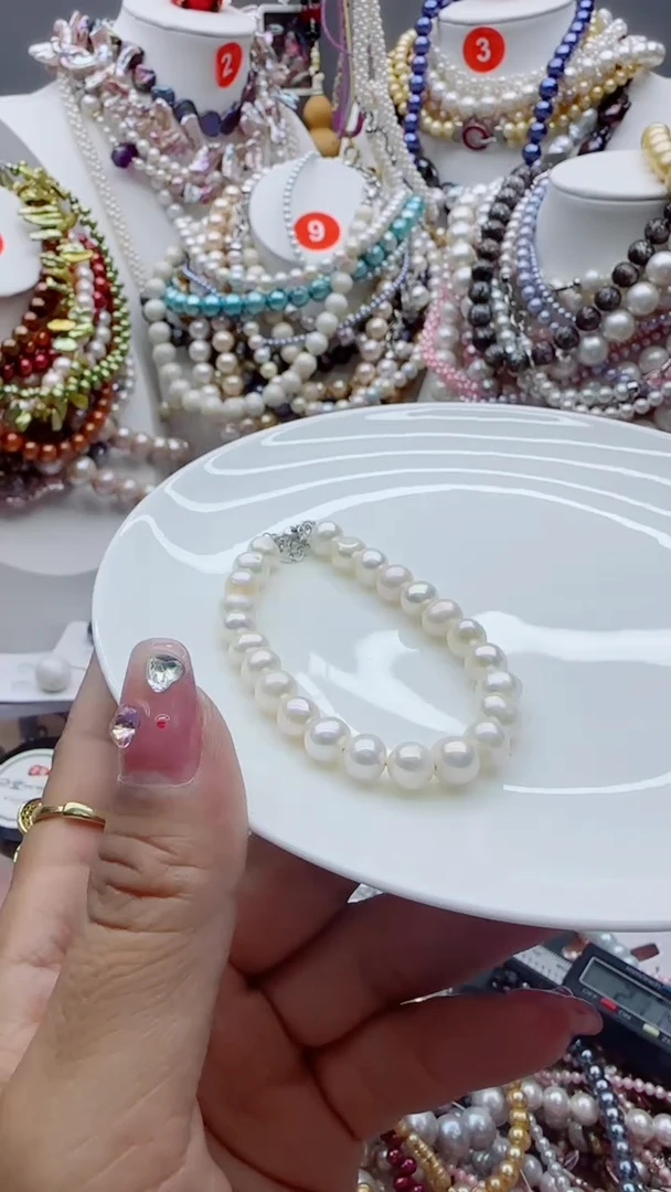 淡水珍珠未镶嵌颈饰1