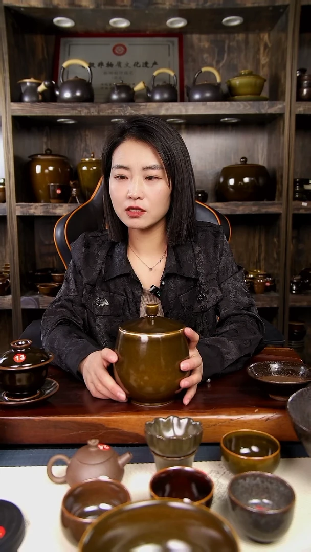 原矿釉煤窑烧制罐子