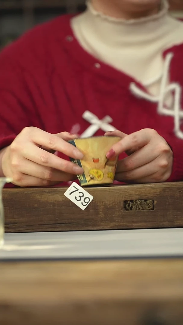 设计师手作款迷糊手绘主人杯