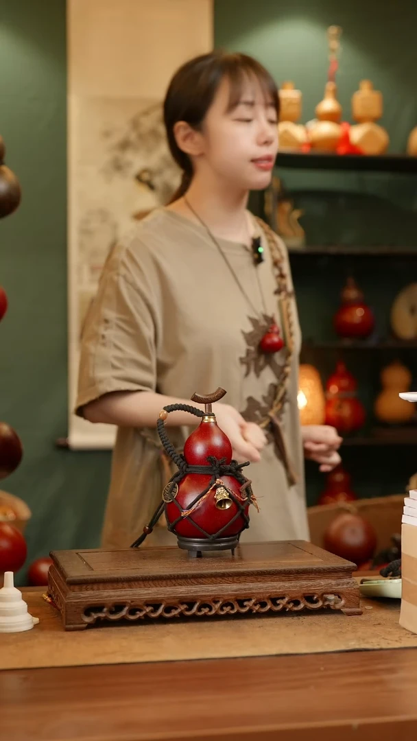 314号精品天然大漆酒葫芦一物一拍~