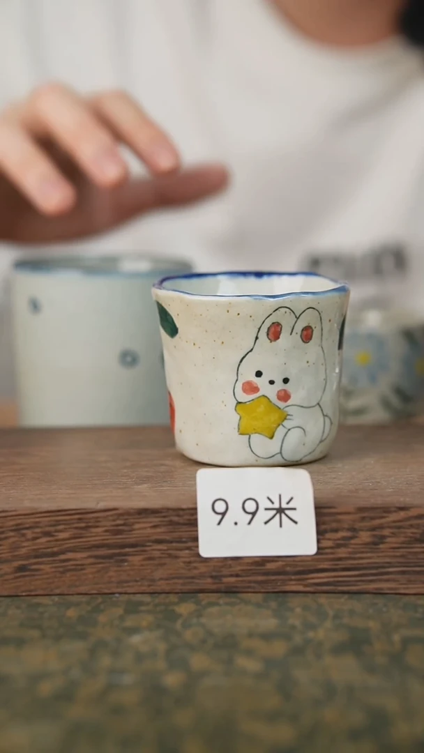 摆件泥垚手作 景德镇手工手绘器物