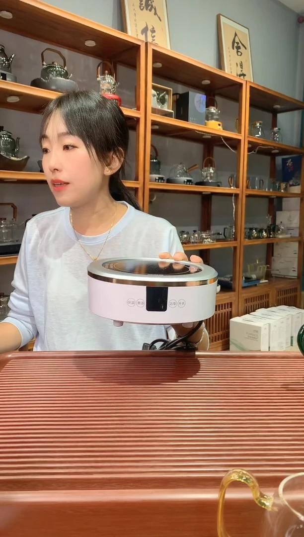 水晶玻璃无盖款悦电白