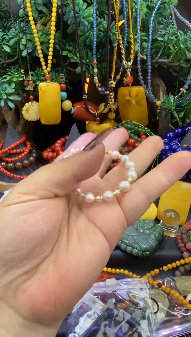 未镶嵌手绳淡水珍珠珍珠手串