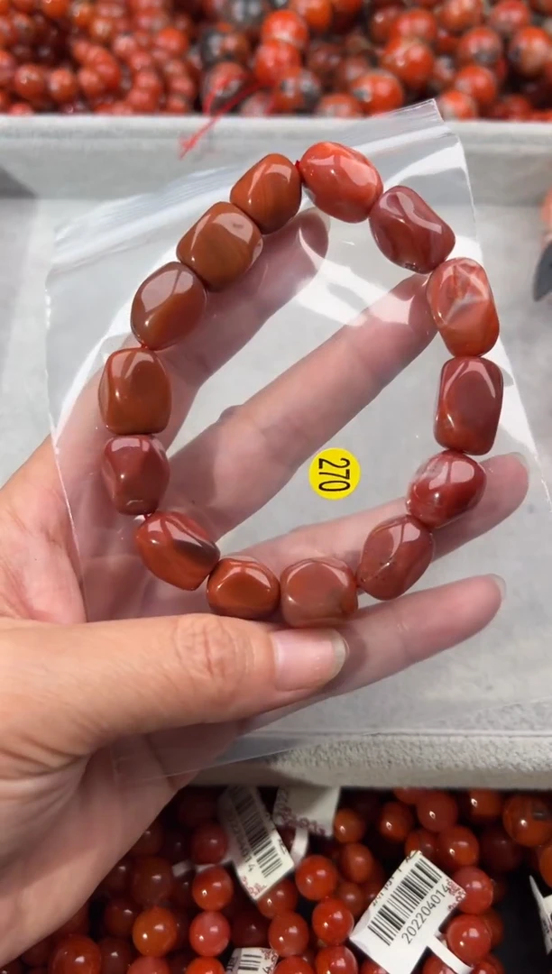 未镶嵌手串南红玛瑙11