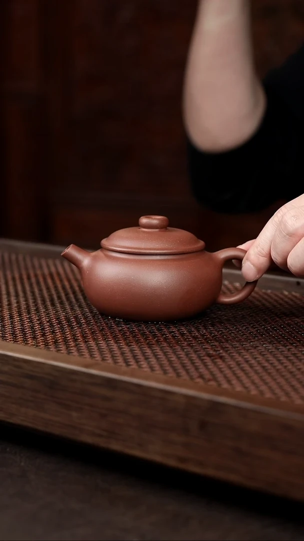 茶壶紫砂底槽清圈纽