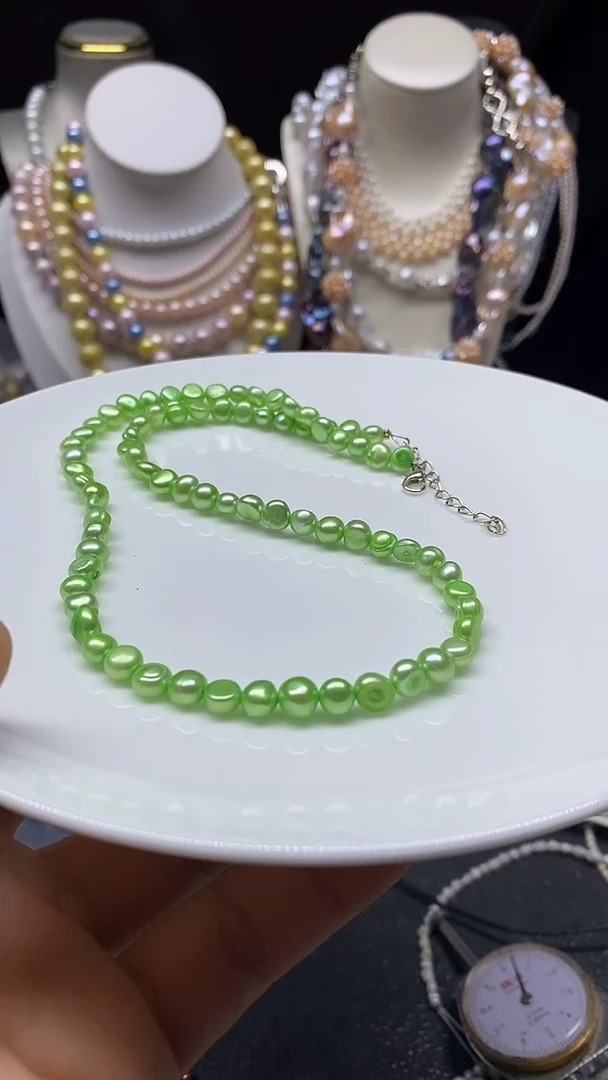 颈饰未镶嵌淡水珍珠多人