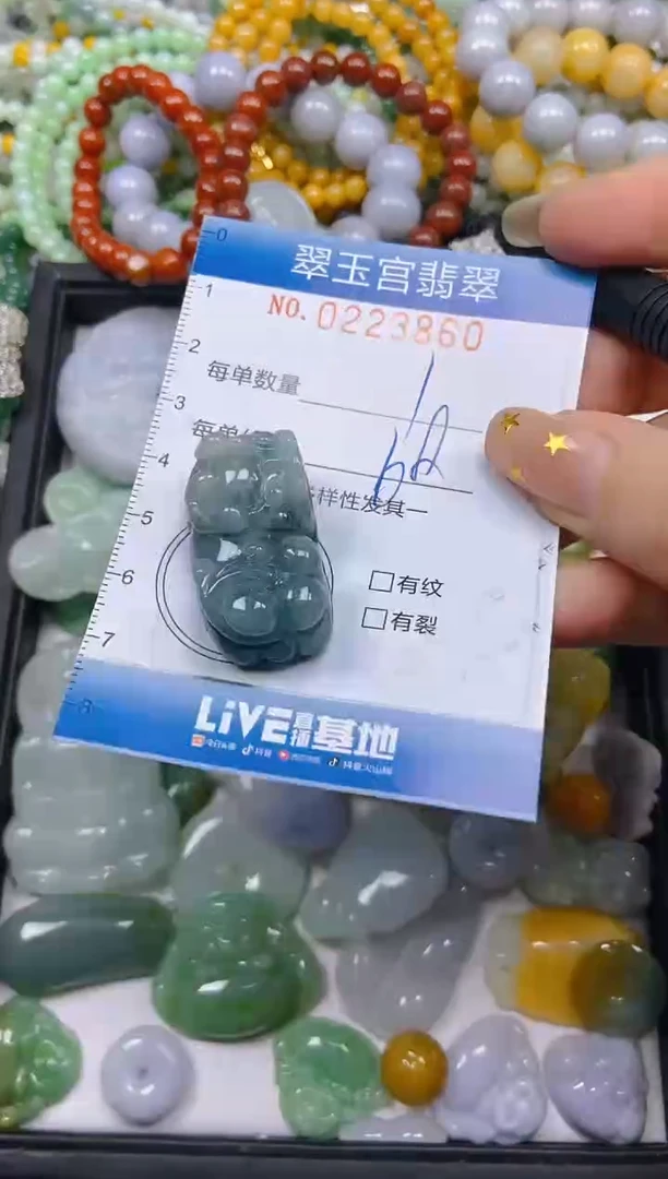 颈饰未镶嵌翡翠闪购C0223860