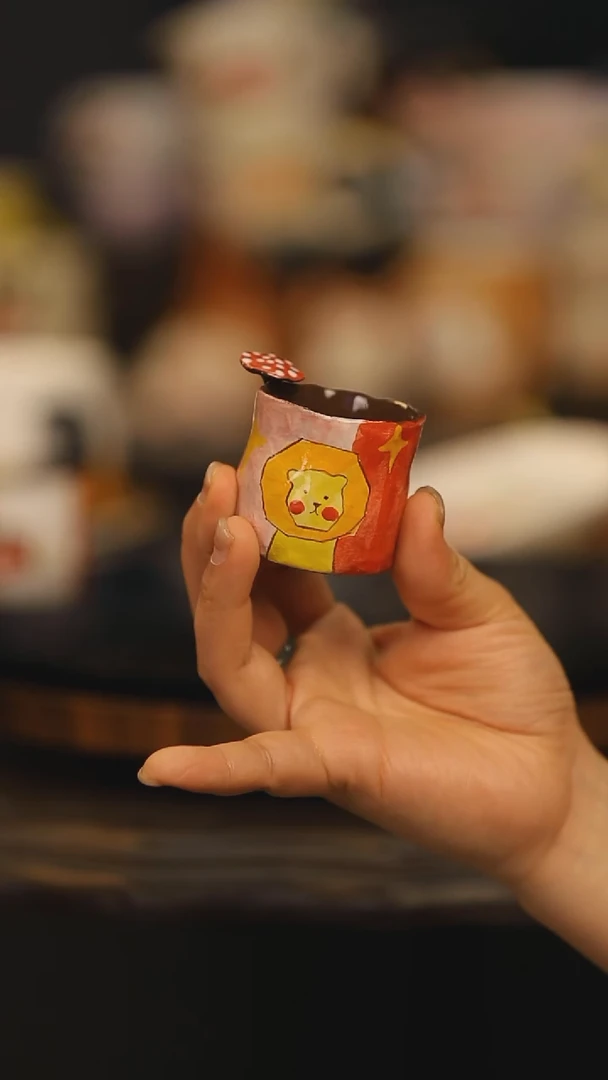 【闪购商品】摆件景德镇釉下彩绘设计师款式陶瓷