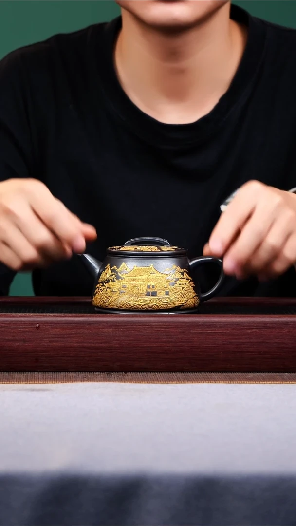 茶壶紫砂宜兴原矿紫砂作品