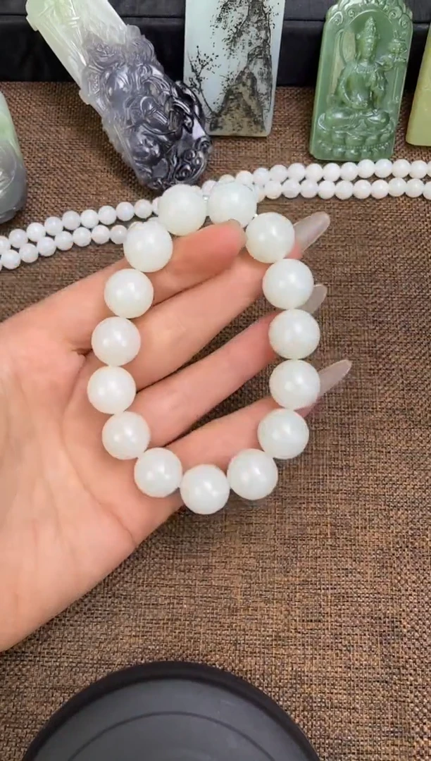 未镶嵌手串和田玉手串