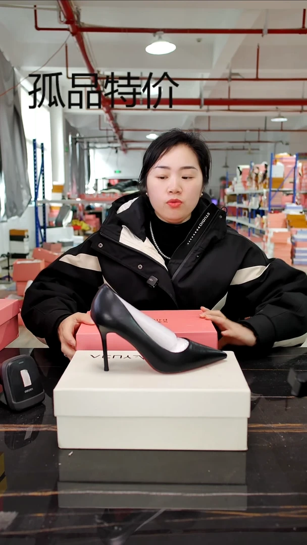 35码女鞋细跟高跟鞋