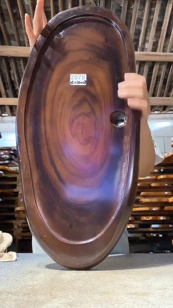 实木茶盘 一物一拍（不含配件）