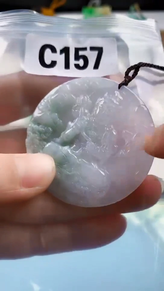 翡翠未镶嵌颈饰天然翡翠吊坠挂件