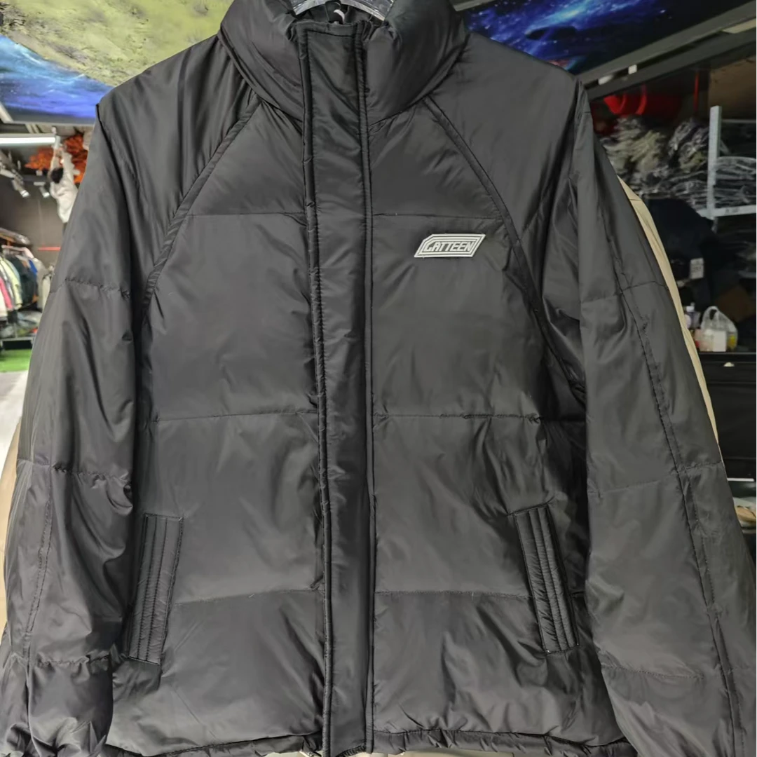 9801面包-【剪标】时尚休闲连帽保暖情侣加厚外套