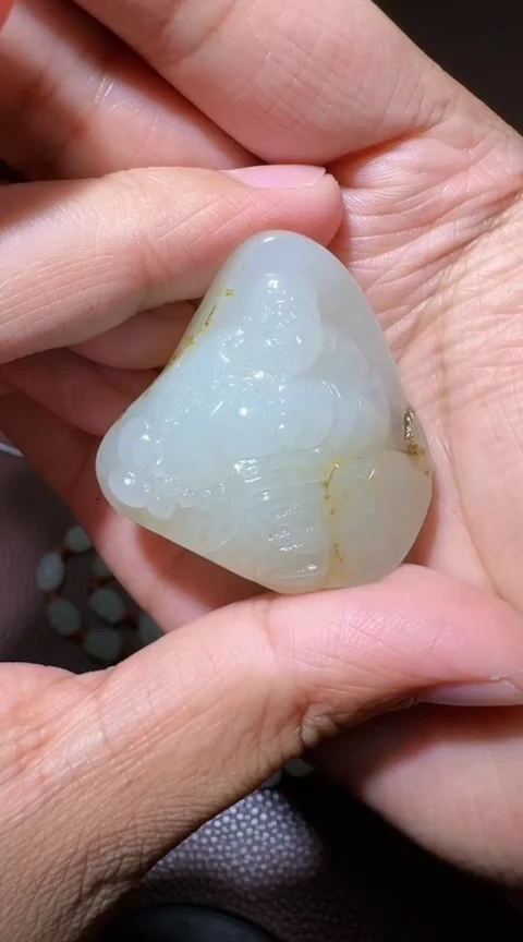 未镶嵌和田玉把件和田玉