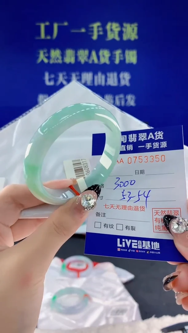 未镶嵌手镯翡翠50天然翡翠A货