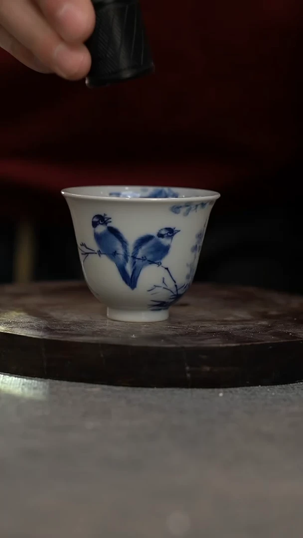 【闪购商品】微瑕福利微瑕福利柴窑铃铛杯