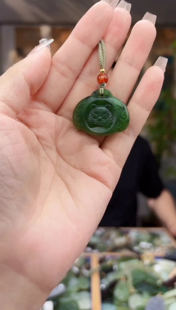 和田玉未镶嵌挂件拍一发一多样性发货