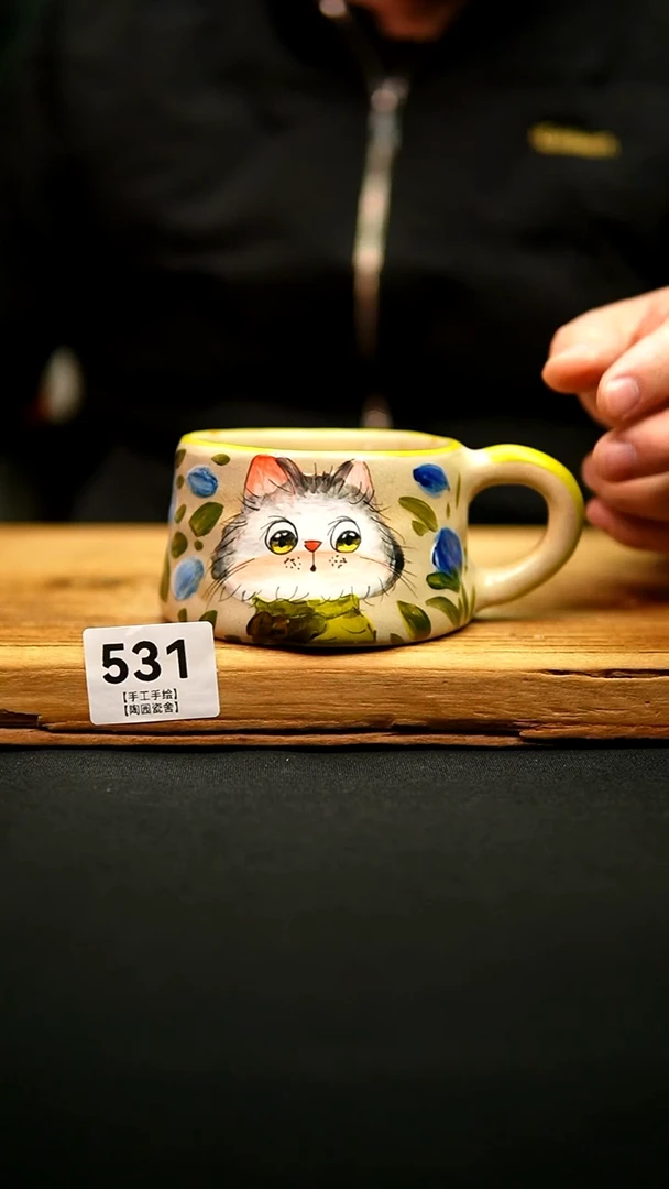 @@陶园瓷舍@@纯手工手绘@高温釉下彩