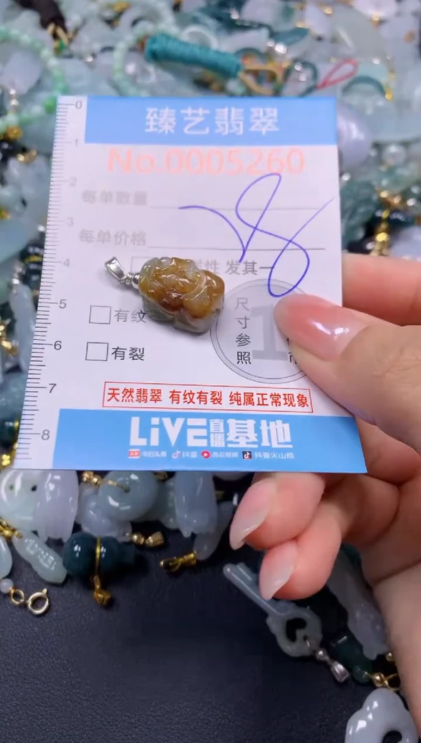 颈饰未镶嵌翡翠5260