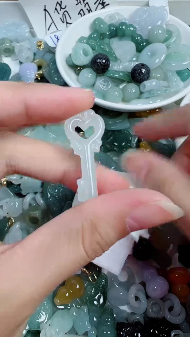 散珠翡翠163号链接,A货翡翠