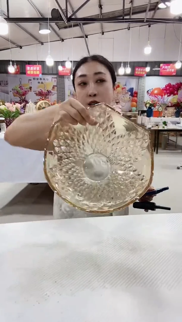 金色雨花果斗一个