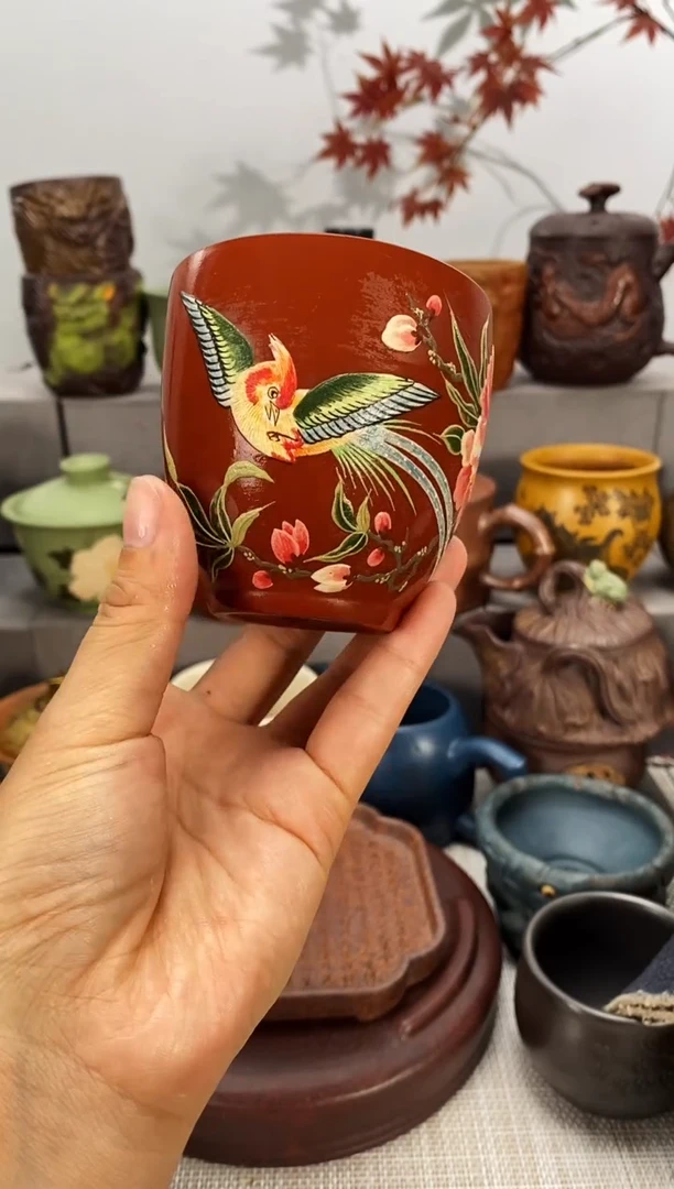茶杯紫砂紫砂杯杯