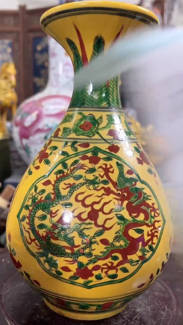 摆件现代陶瓷摆O