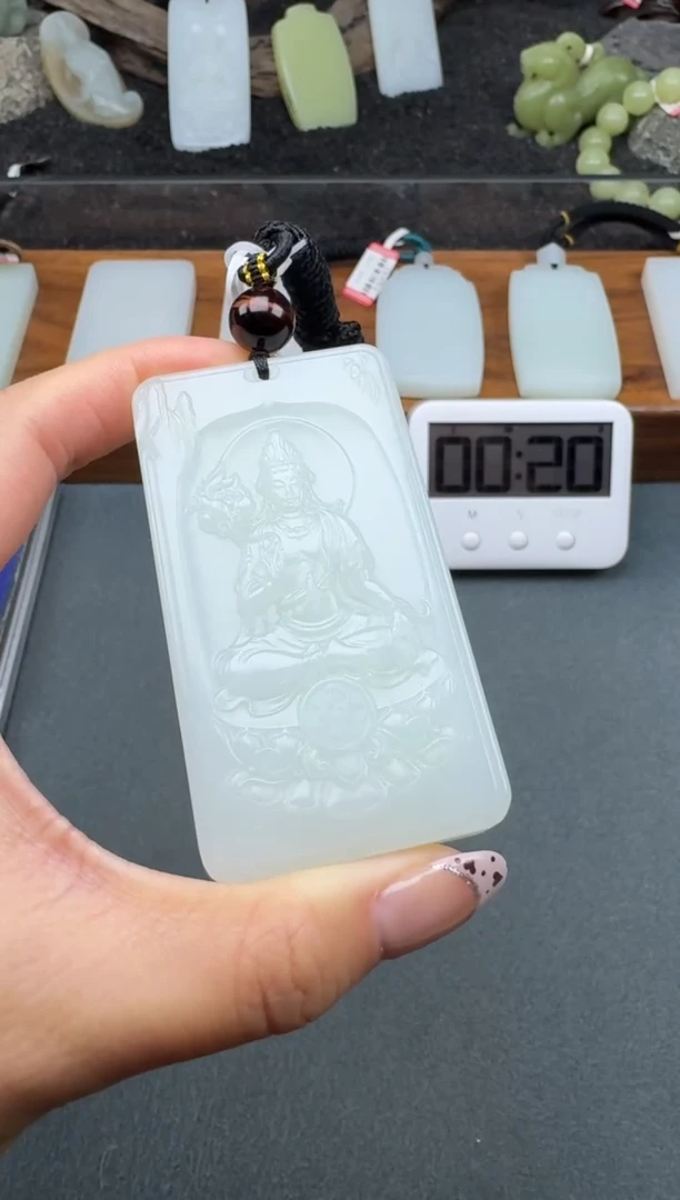 颈饰未镶嵌和田玉3