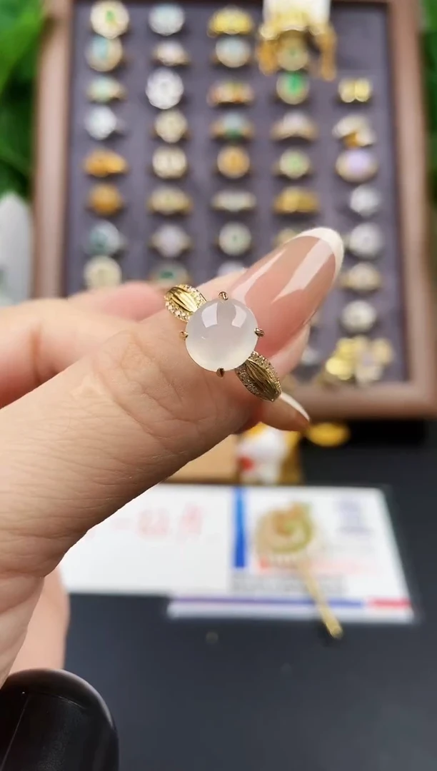 银S925镶嵌戒指翡翠21