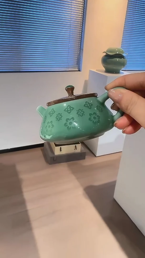 青瓷手工茶器包邮