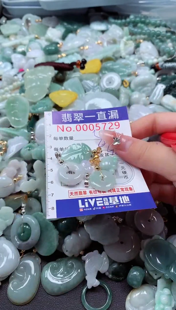 翡翠未镶嵌吊坠(不含链)5729