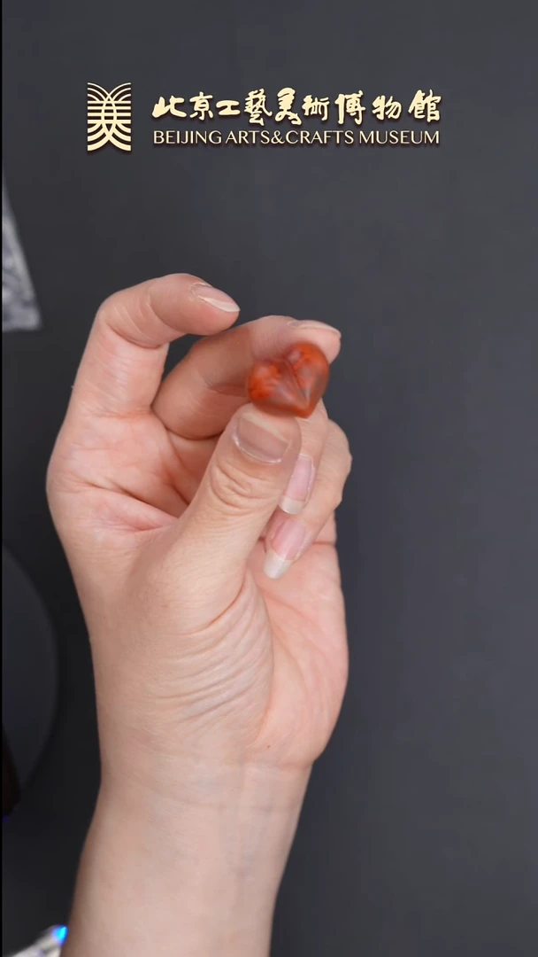 南红玛瑙未镶嵌挂件B0605GMD009屁桃