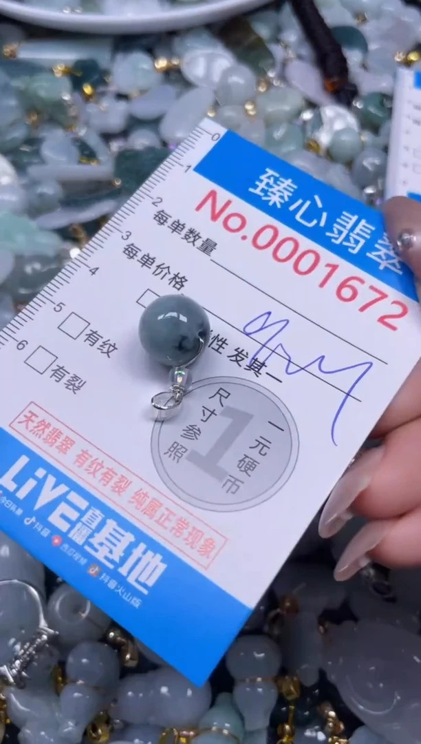 颈饰未镶嵌翡翠1672