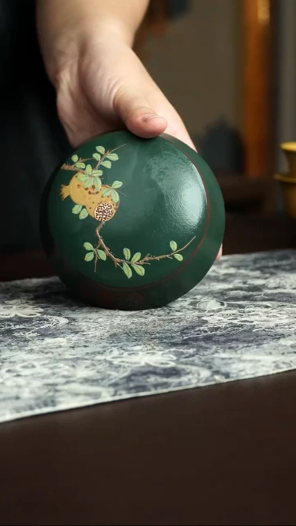 茶杯紫砂17号宜兴紫砂原矿作品茶叶罐
