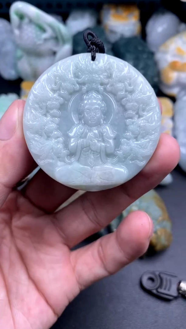 吊坠(不含链)未镶嵌翡翠1