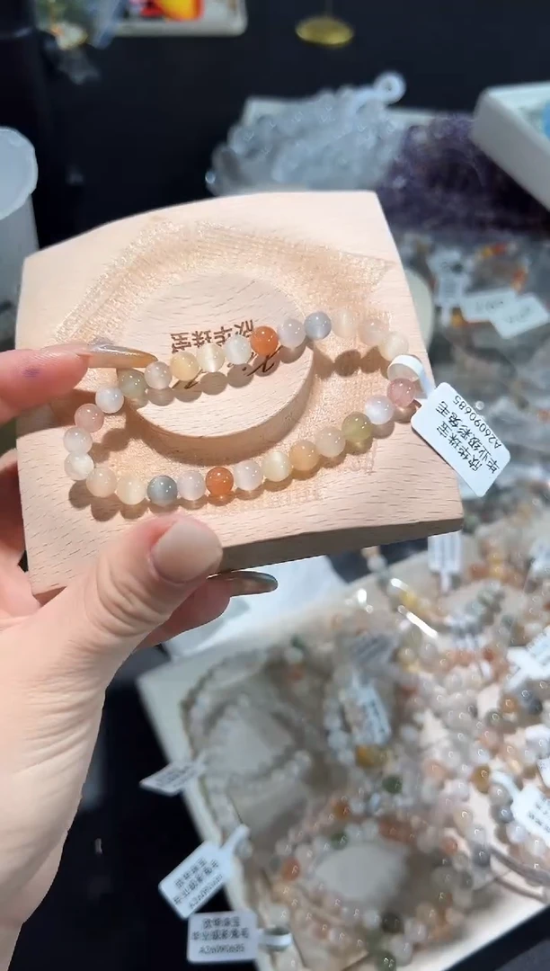 未镶嵌手串水晶98o多样性发其一【1条】默认微瑕6mm
