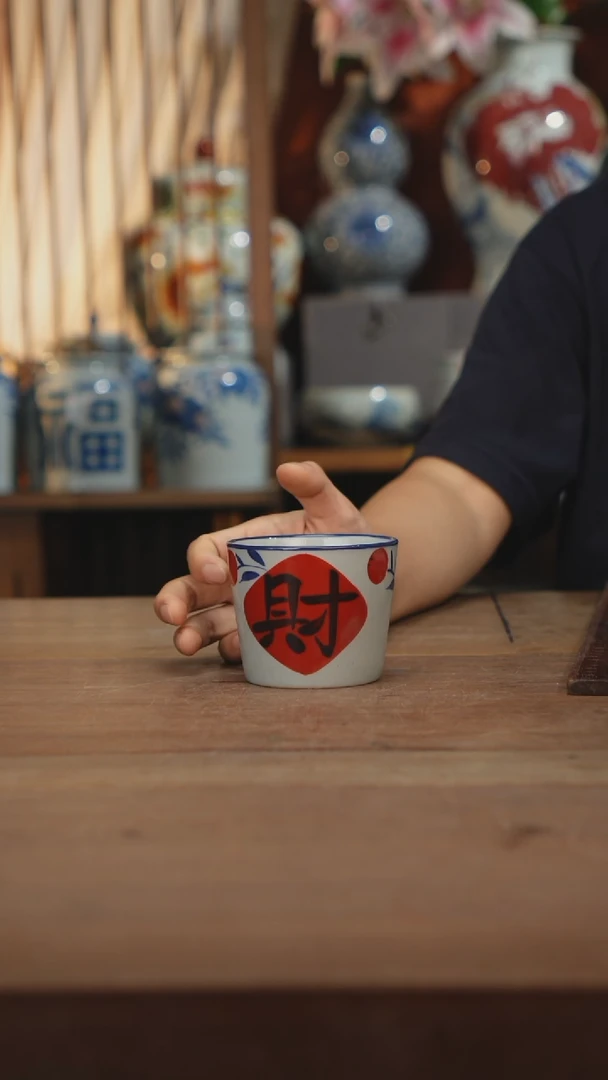 瓷片景德镇设计师釉下手绘陶瓷餐具