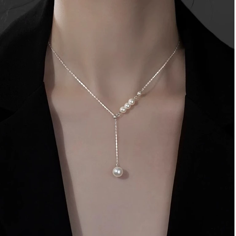 FARCOKO/法蔻珍珠项链轻奢高级感锁骨链送女友老婆生日情人节礼物