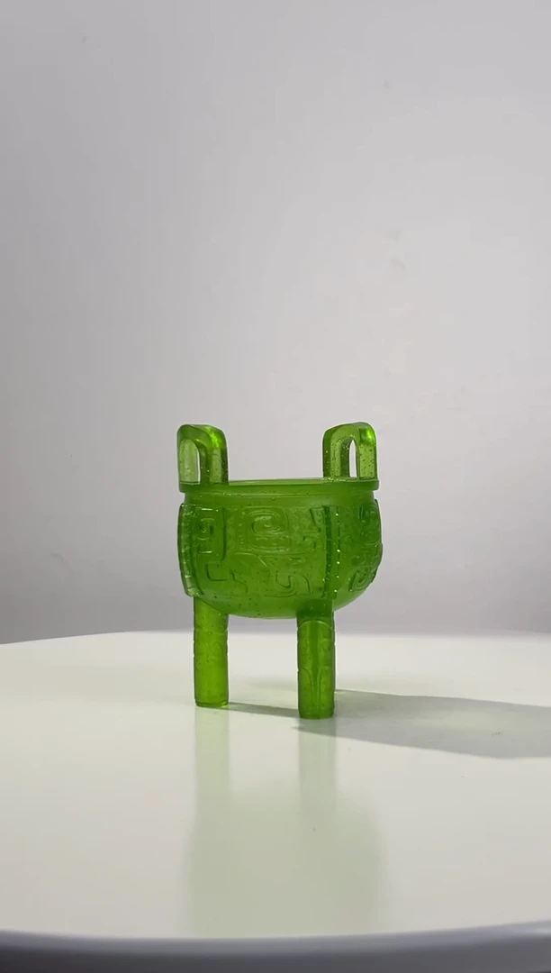 琉璃手工艺品香炉摆件