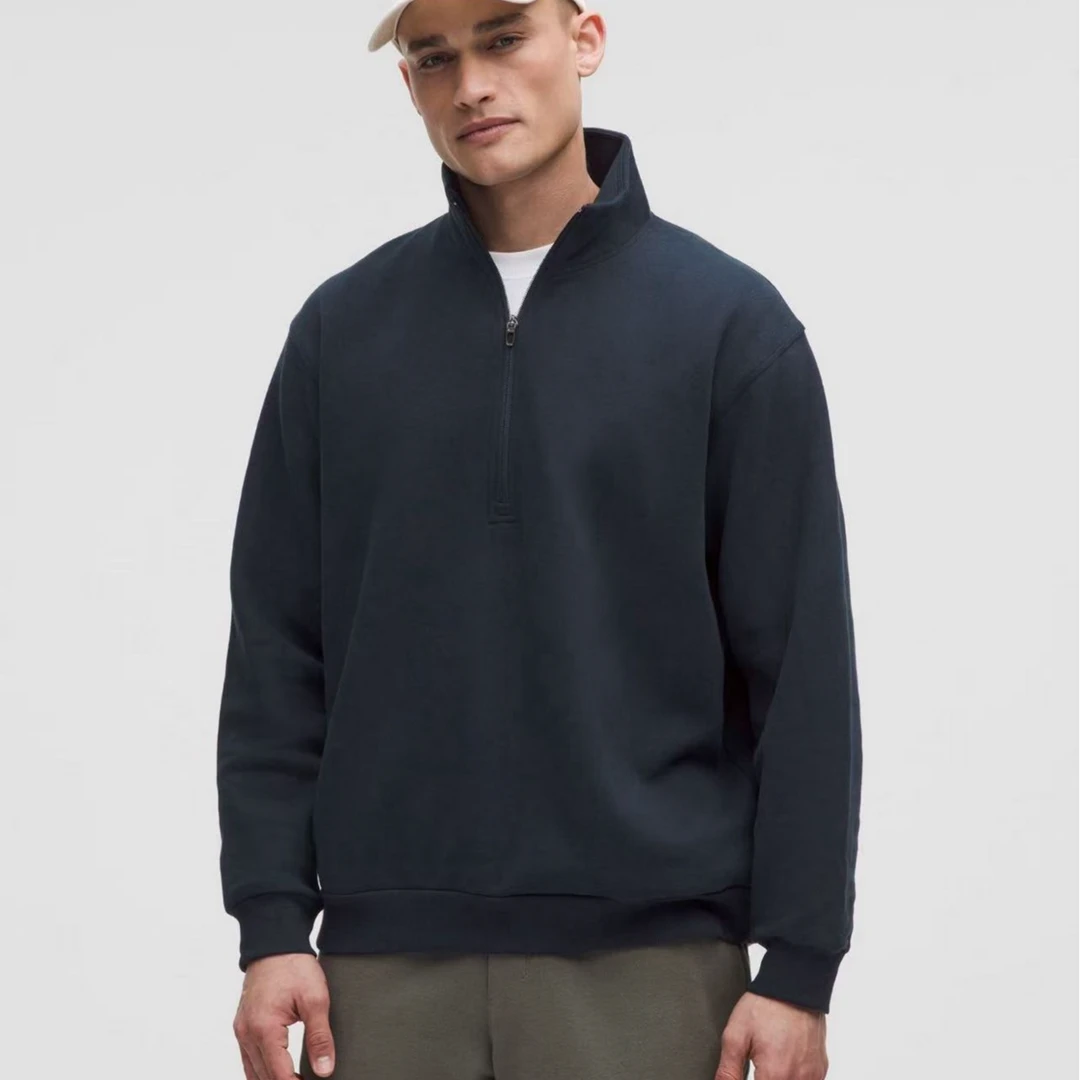 Lululemon 男款半拉链卫衣