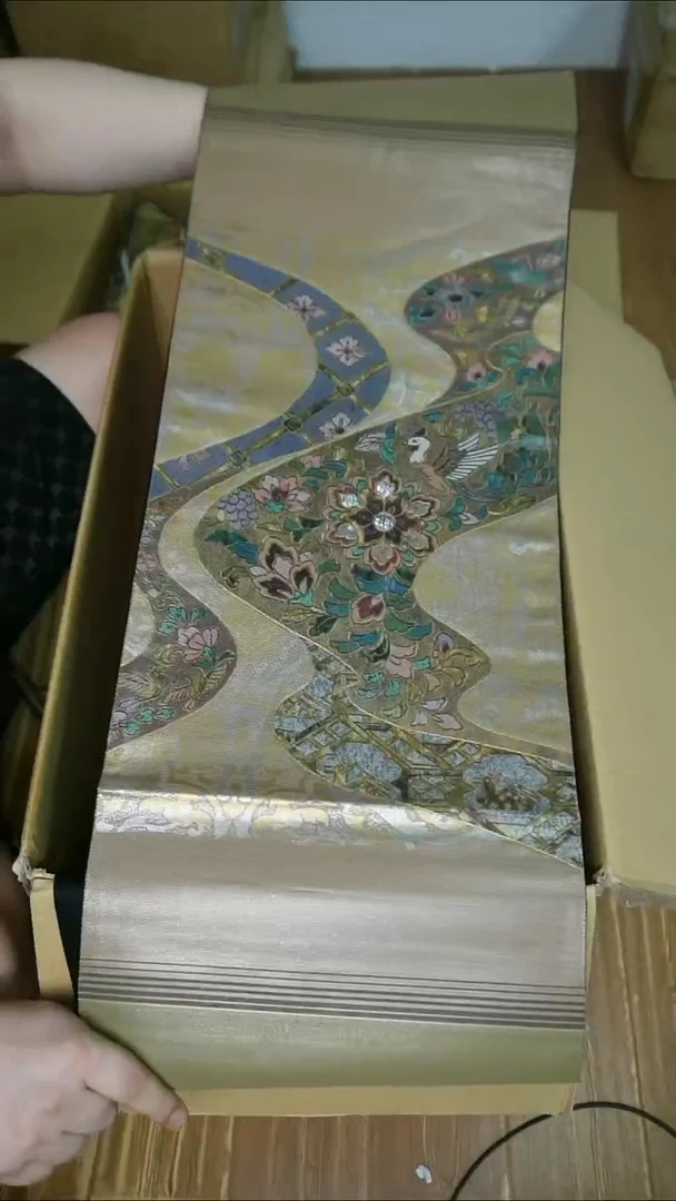 织绣织锦19两通织螺钿